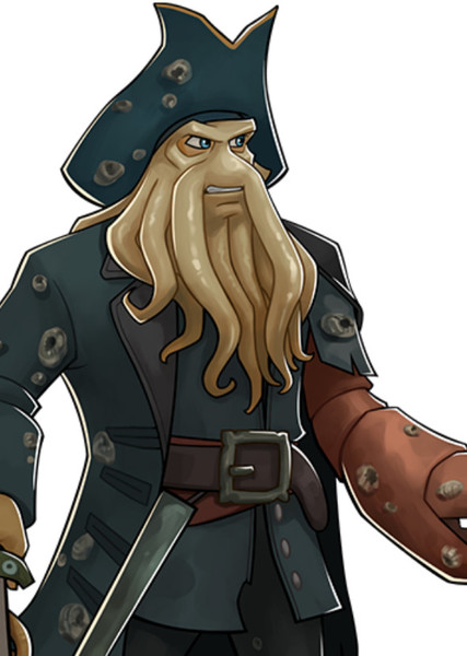 Davy Jones as Disney Heroes: Battle Mode in Disney Sorting