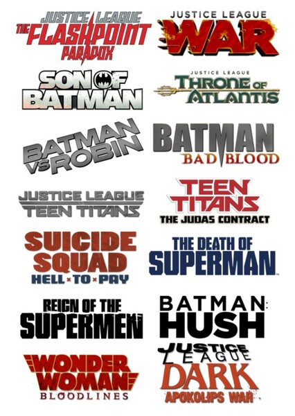 DC Animated Movie Universe
