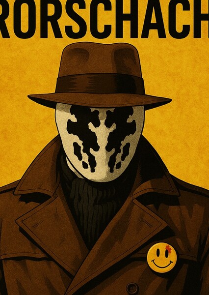DC Rorschach film logo photo