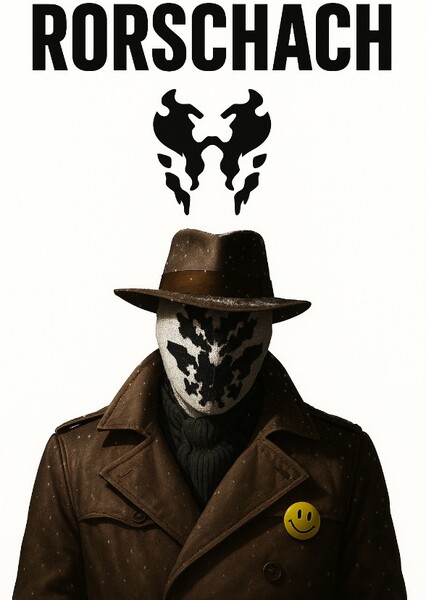 DC Rorschach film logo photo
