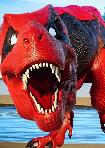 Deadpool Dinosaur