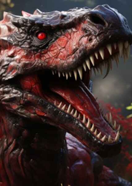 Deadpool Dinosaur photo