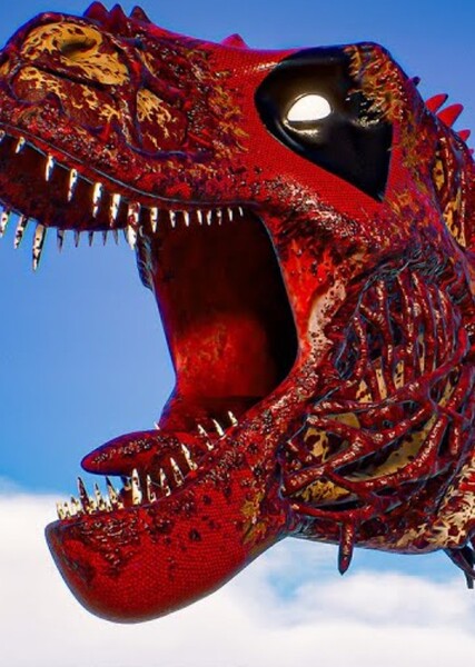 Deadpool Dinosaur photo