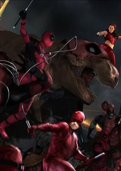 Deadpool Dinosaur photo