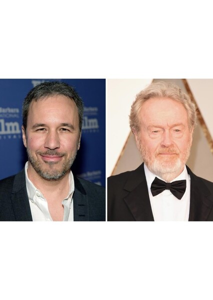 Denis Villeneuve & Ridley Scott photo