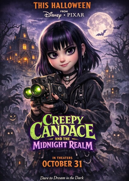 Disney & Pixar Creepy Candace and the Midnight Realm photo