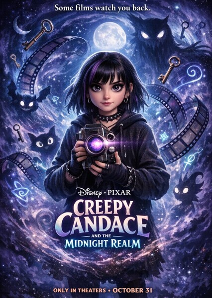 Disney & Pixar Creepy Candace and the Midnight Realm photo