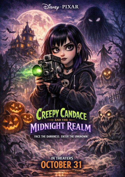 Disney & Pixar Creepy Candace and the Midnight Realm photo
