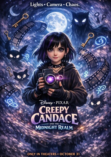 Disney & Pixar Creepy Candace and the Midnight Realm photo