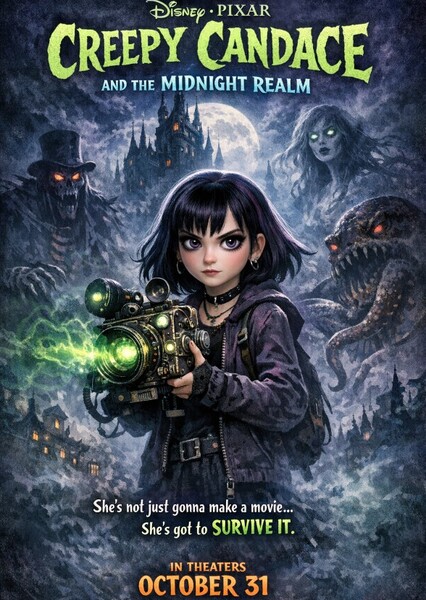 Disney & Pixar Creepy Candace and the Midnight Realm photo