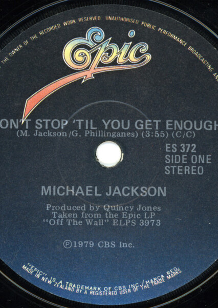 Don't Stop 'til You Get Enough photo