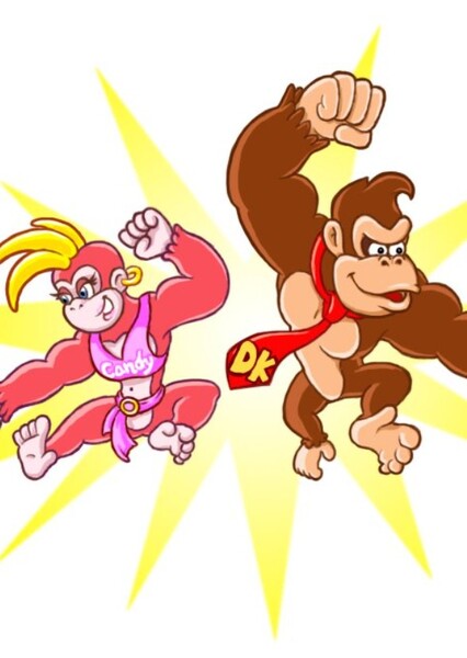 Donkey and Candy Kong photo