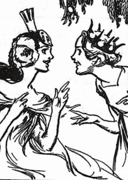 Dorothy and Ozma photo
