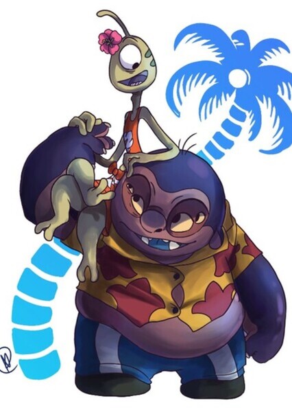 Dr. Jumba Jookiba and Agent Wendy Pleakley photo
