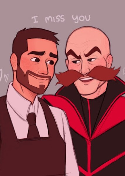 Dr. Robotnik and Agent Stone