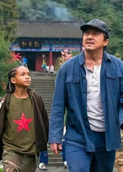 Dre Parker and Mr. Han