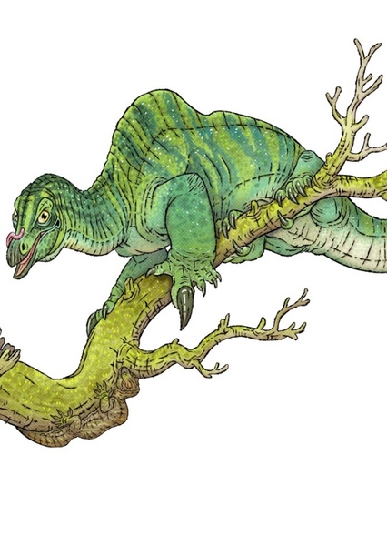Drepanosaurus photo