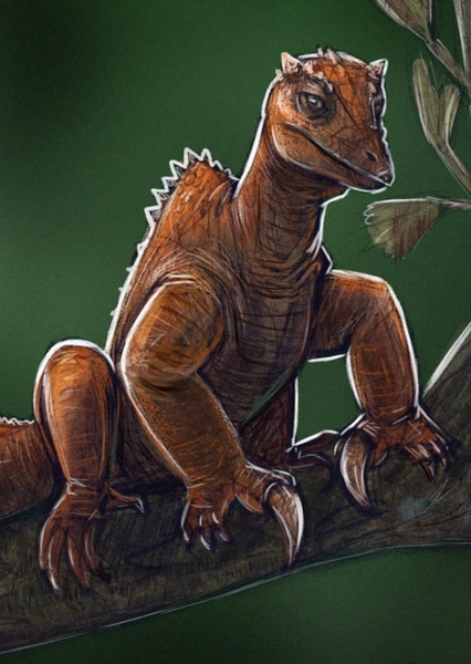 Drepanosaurus photo