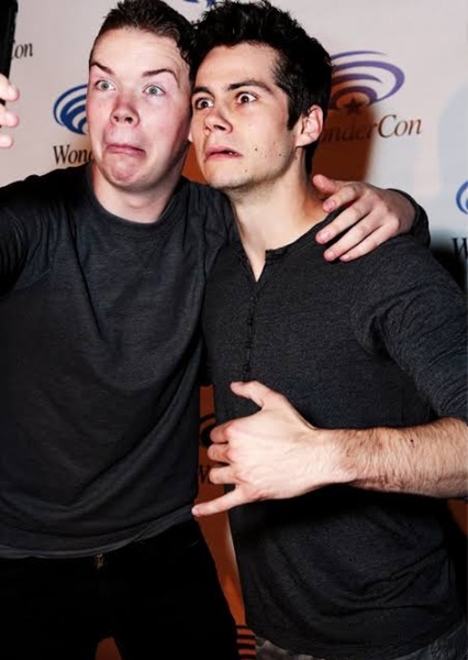 Dylan O’Brien and Will Poulter photo