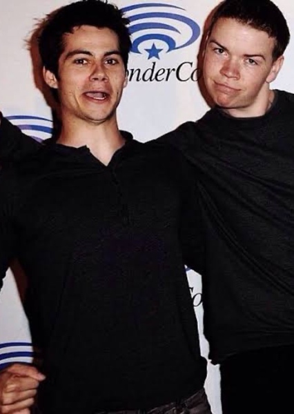 Dylan O’Brien and Will Poulter photo