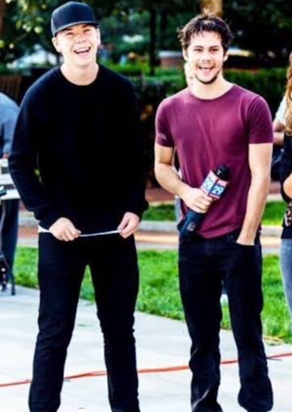 Dylan O’Brien and Will Poulter photo
