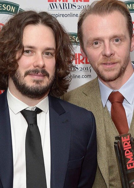 Edgar Wright and Simon Pegg