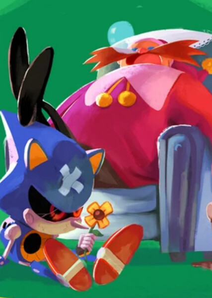 Eggman and Metal Sonic photo