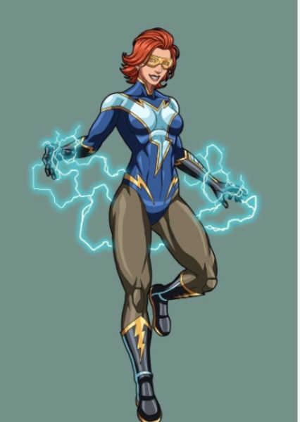 Electric Queen (DC Comics custom heroes/Urella Cobb)