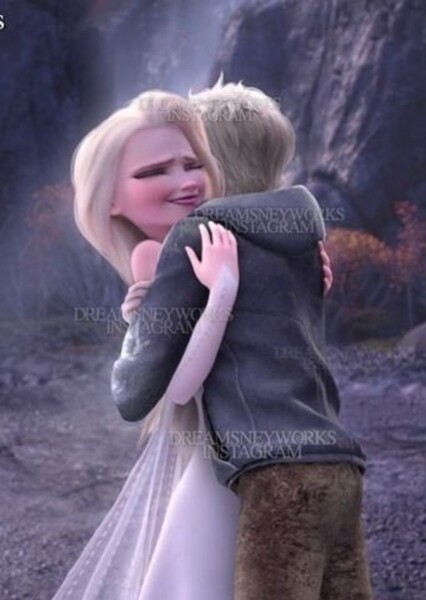 Elsa & jack frost photo