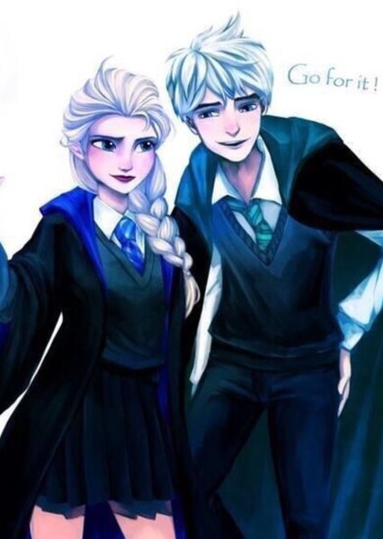 Elsa & jack frost photo