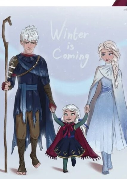 Elsa & jack frost photo