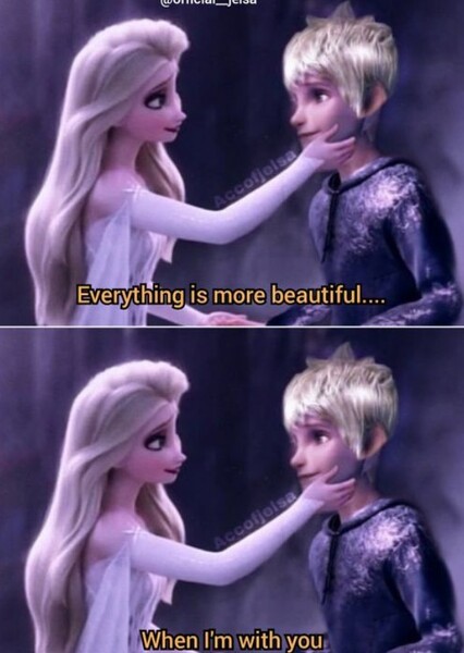 Elsa & jack frost