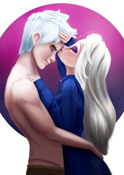 Elsa & jack frost photo