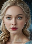 Emma Myers as Elsa in Fairytales 