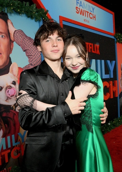 Emma Myers and Brady Noon