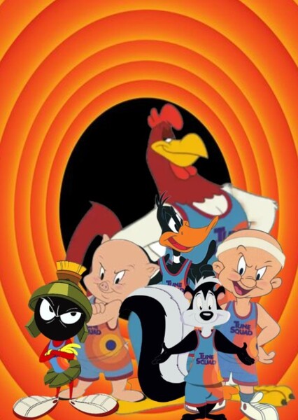 Daffy, Porky, Foghorn, Elmer, Pepé and Marvin