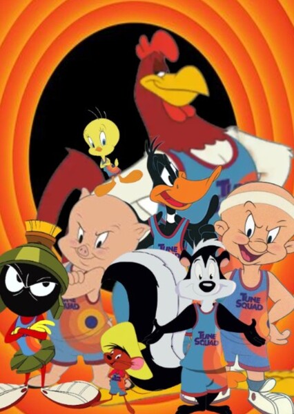 Daffy, Porky, Elmer, Foghorn, Pepé, Speedy & Marvin