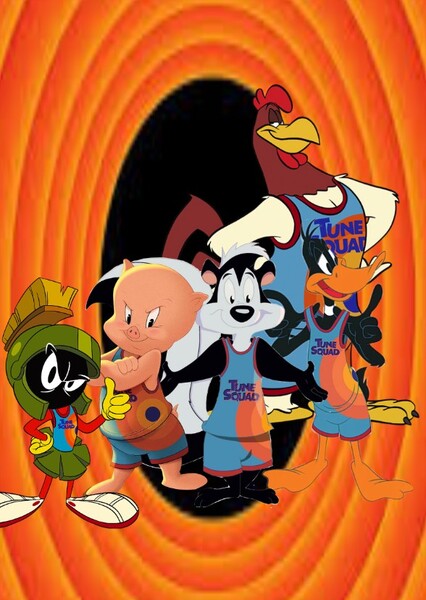 Daffy, Porky, Pepé, Marvin and Foghorn