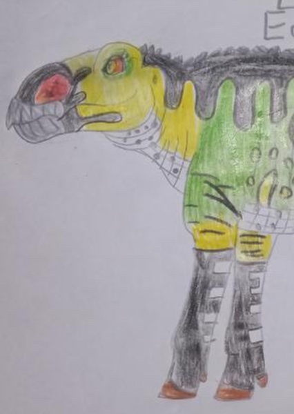 Ericka The Edmontosaurus photo