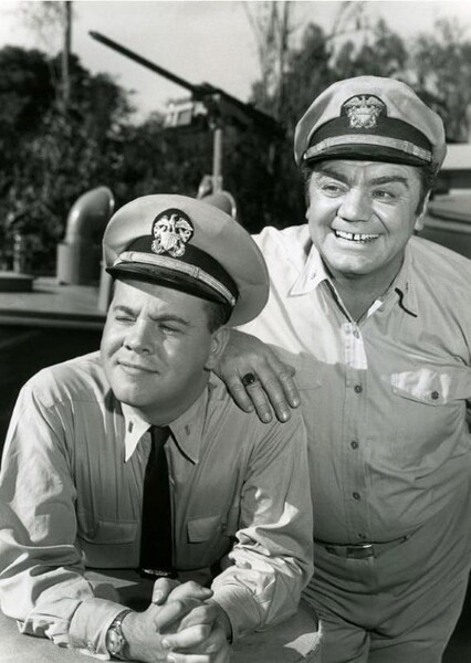Ernest Borgnine and Tim Conway photo
