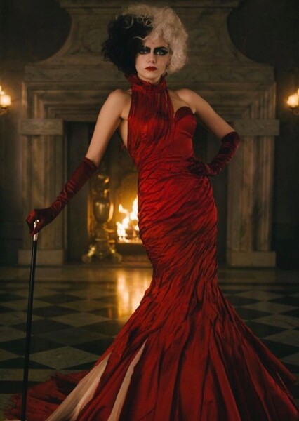 Red dress