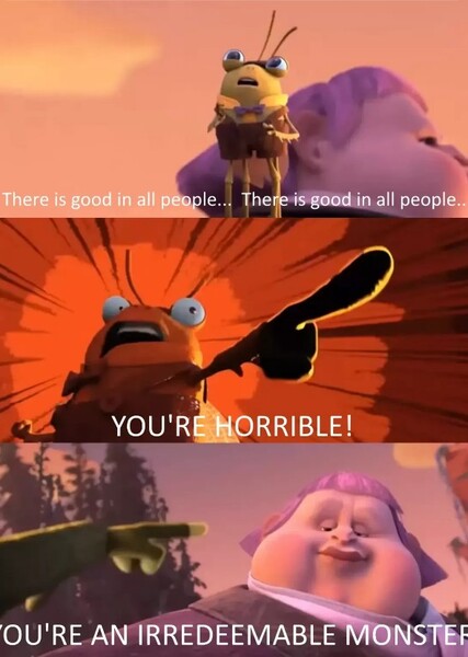 Even the Loving Hero Has Hated Ones