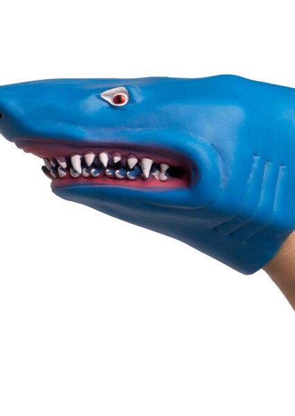 Evil Blue Shark Puppet