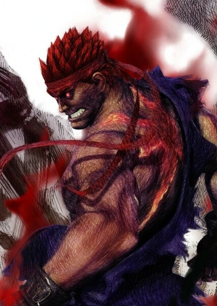 Evil Ryu photo