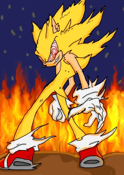 Evil Super Sonic photo