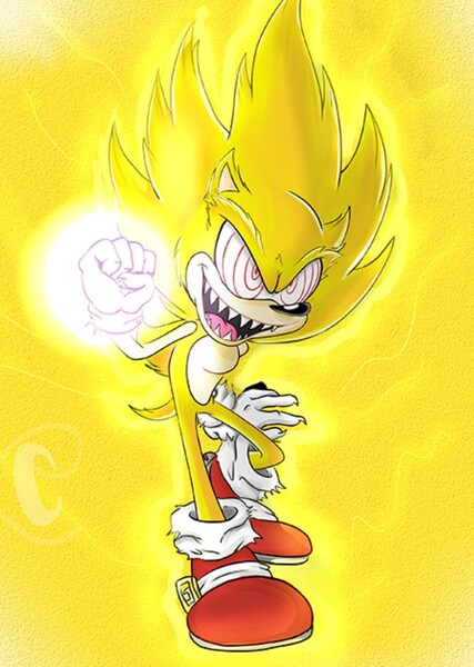 Evil Super Sonic photo