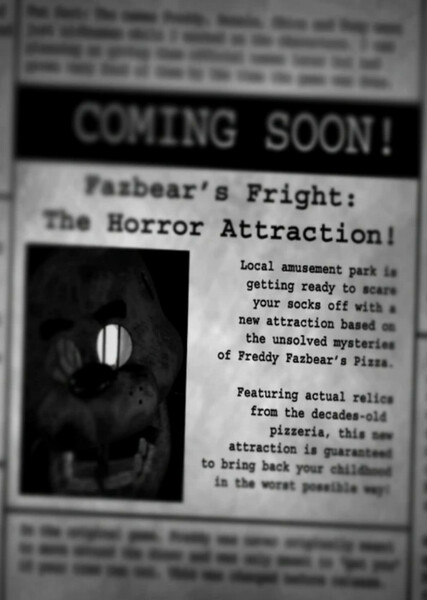 Fazbear's Fright: The Horror Attraction photo