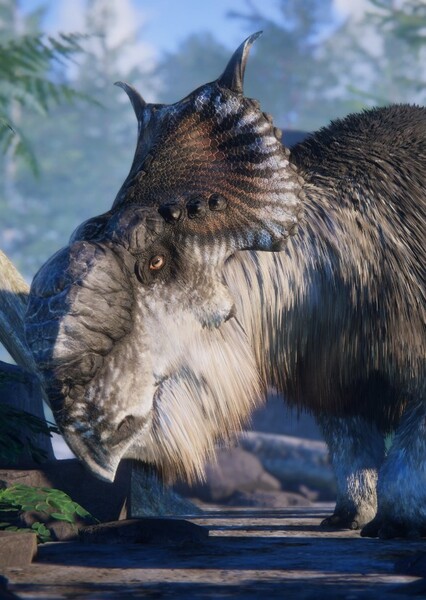Feathered Pachyrhinosaurus (Prehistoric Kingdom)
