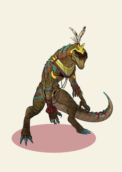 Female Lizardfolk (Garry's Mod DarkRP)