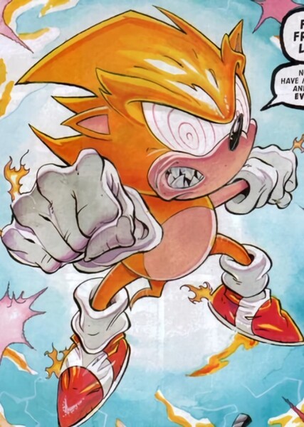 Fleetway Sonic photo